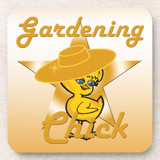 Gartenkick #10 getränkeuntersetzer (Vorderseite)