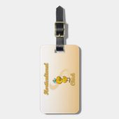 Gartenkick Gepäckanhänger (Vorderseite vertikal)