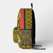 Gartenkirsche Tomaten Abstrakt Personalisiert Bedruckter Rucksack (Rechts)