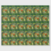 Gartenkirsche Tomaten Natur Personalisiert Geschenkpapier (Flach)