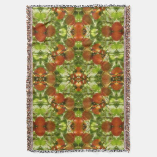 GartenkirschTomaten Abstrakt Decke (Vorderseite Vertikal)