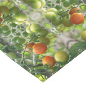 GartenkirschTomaten Abstrakte Natur Kurzer Tischläufer (Ecke)