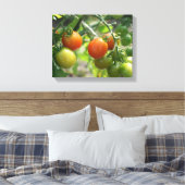 Gartenkirschtomaten Natur Leinwanddruck (Insitu (Schlafzimmer))