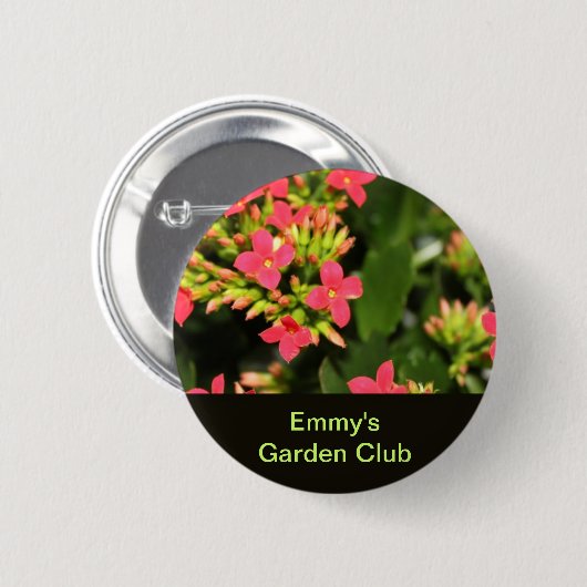 Gartenklub Button (Vorne & Hinten)