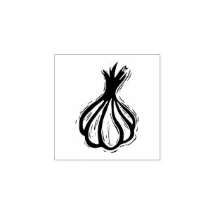 Gartenkochen Gemüsegartenbau Rustikale Linocut Gummistempel