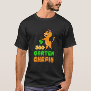 Gartenkochkatze Kitten Miauen Hobbygärtner Gärtner T-Shirt