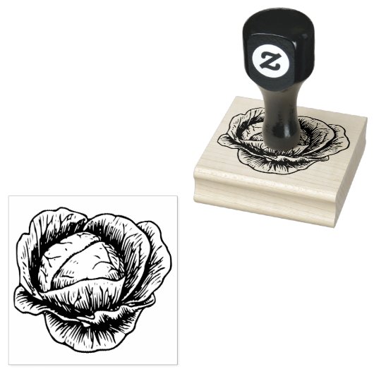 Gartenkohl Gummistempel (Stempel)