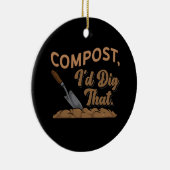 Gartenkompost Keramik Ornament (Rechts)