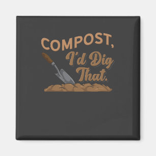 Gartenkompost Magnet