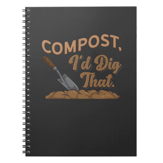 Gartenkompost Notizblock (Vorderseite)