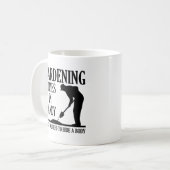 Gartenkörper Funny Mug Kaffeetasse (Vorderseite Links)