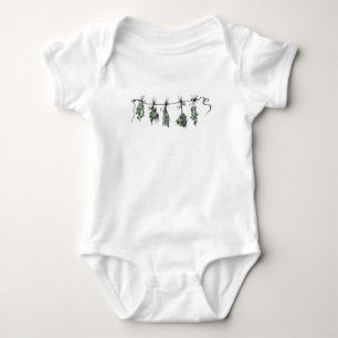 Gartenkräuter Baby Strampler
