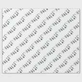 Gartenkräuter Geschenkpapier (Flach)