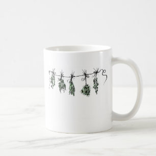 Gartenkräuter Kaffeetasse
