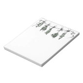 Gartenkräuter Notizblock (Rotiert)