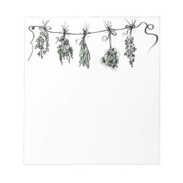 Gartenkräuter Notizblock