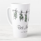 Gartenkräuter Salbeis thyme dill Beste Mama je Milchtasse (Linke Ecke)