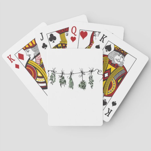 Gartenkräuter Spielkarten (Rückseite)