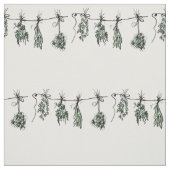 Gartenkräuter Stoff (Muster)