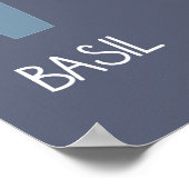 Gartenkräuterposter Poster (Ecke)