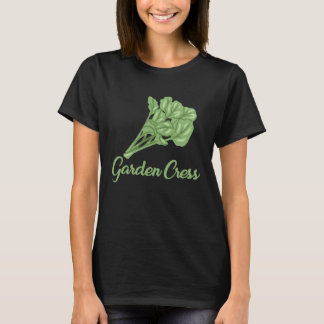 Gartenkresse Bekleidung Essbare Kräuter Liebhaber T-Shirt