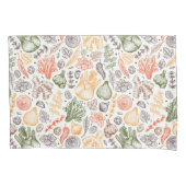 Gartenküche Gemüsemuster Kissenbezug (Vorderseite-Links)