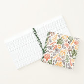 Gartenküche Gemüsemuster Notizblock (Innenseite)