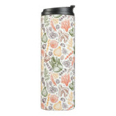 Gartenküche Gemüsemuster Thermosbecher (Nach links gedreht)