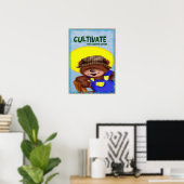 Gartenkultur Poster (Heimbüro)