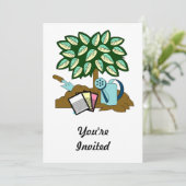 Gartenlandschaft Einladung (Stehend Vorderseite)