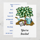 Gartenlandschaft Einladung (Vorne/Hinten)