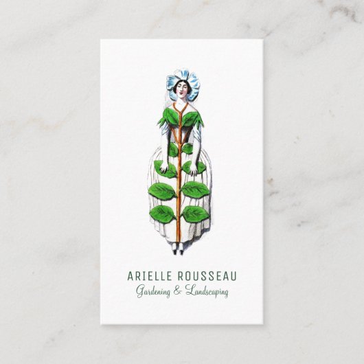 Gartenlandschaft | Garden Maiden Visitenkarte (Vorderseite)