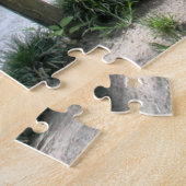 Gartenlandschaft Japanische Brückenbäume Puzzle (Seite)