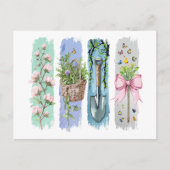 Gartenlandschaft Lover Postkarte (Vorderseite)