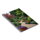 Gartenlandschaft Notizblock (Rechte Seite)