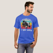 Gartenlandschaft Rasenmäher auf der Sonnenseite T-Shirt (Vorne ganz)