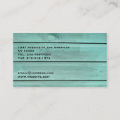 Gartenlandschaft Visitenkarte (Rückseite)