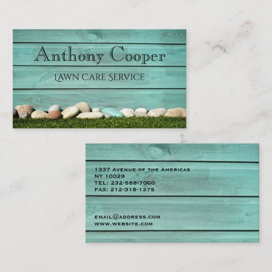 Gartenlandschaft Visitenkarte (Vorne/Hinten)