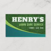 Gartenlandschaft Visitenkarte (Vorderseite)