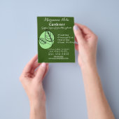 Gartenlandschaften Pflanze Flyer (Gruppe)