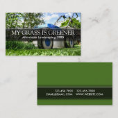Gartenlandschaften-Startkarte Visitenkarte (Vorne/Hinten)