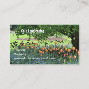 Gartenlandschaftsbau Visitenkarte