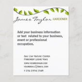 Gartenleaf Garten Grün Flyer (Vorne)