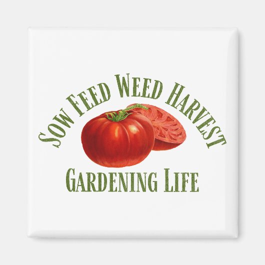 Gartenleben Magnet (Vorne)