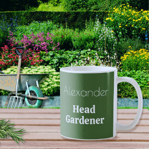 Gartenleiter Personalisiert Lustig Individuelle Ga Kaffeetasse