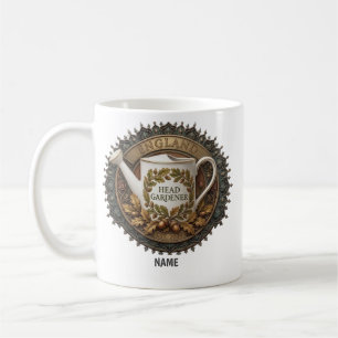 Gartenleiter Personalisiertes britisches Erbstüc Kaffeetasse