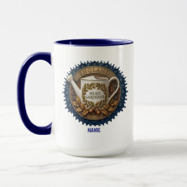 Gartenleiter | Personalisiertes britisches Erbstüc Tasse