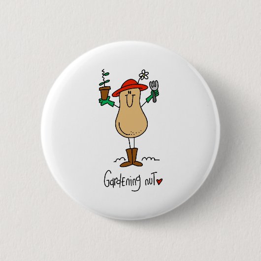Gartenliebhaber Button (Vorderseite)