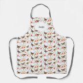 Gartenliebhaber der Blume Schmetterling Schürze (Vorderseite)