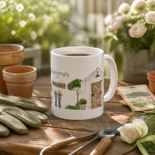 Gartenliebhaber Gartenarbeit Kaffeetasse